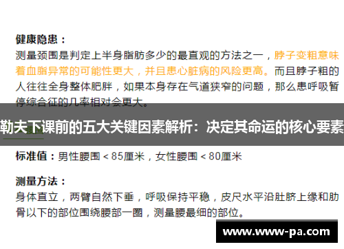 勒夫下课前的五大关键因素解析：决定其命运的核心要素
