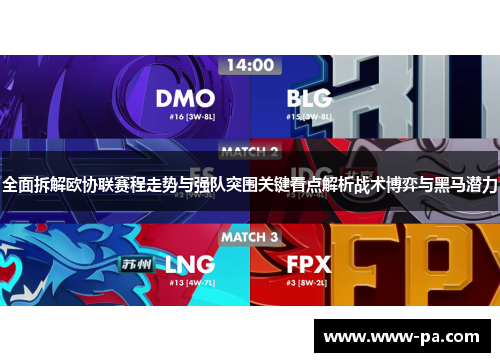 全面拆解欧协联赛程走势与强队突围关键看点解析战术博弈与黑马潜力