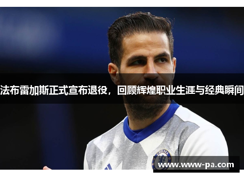 法布雷加斯正式宣布退役,回顾辉煌职业生涯与经典瞬间 法布雷加斯正式宣布退役,回顾辉煌职业生涯与经典瞬间